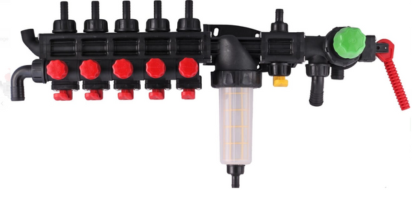 Constant Pressure Control Unit HD - 5 Sections (Comes With Pressure Gauge)