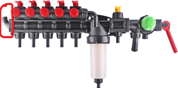 Universal Control Bank Pressure Gauge Base HD M12 Thread