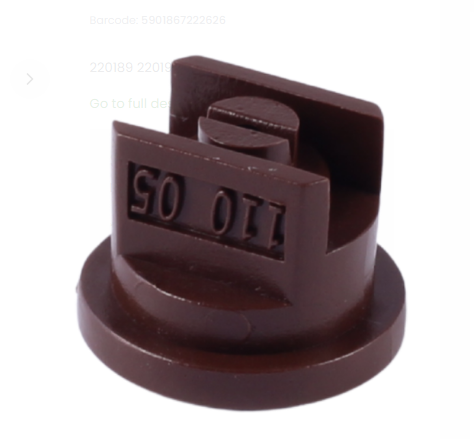 Flat Fan Nozzle 110-05 (Pack Of 10)