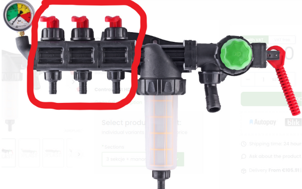 Jarmet New Type Control Bank Valve Unit HD