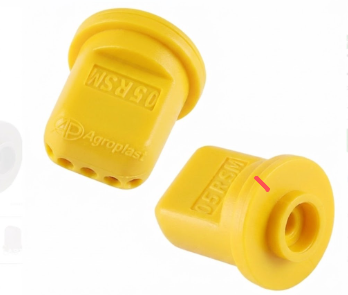 Five Hole Liquid Fertilizer Nozzle Yellow 02 (Pack of 10)