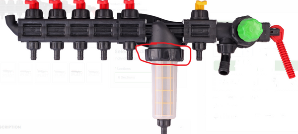 Nut For Filter Housing on Universal Control Bank