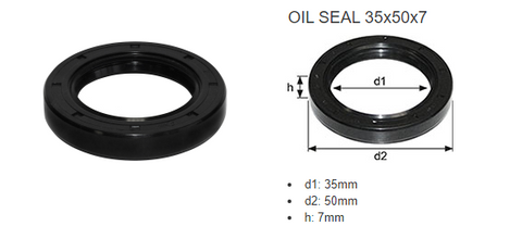 OIL SEAL 35x50x7