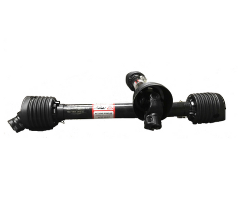 T40 PTO Shaft With M8 Shearbolt 1400mm 1"3/8 6 Spline (Semi Off Set Grass Topper Shaft)