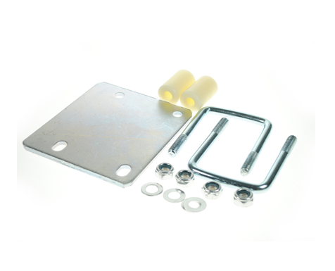 Jockey Wheel Clamp Fixing Kit To Suit 50&60mm Drawbars (No Drilling Required)