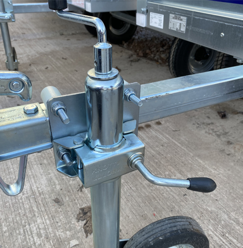 Jockey Wheel Clamp Fixing Kit To Suit 50&60mm Drawbars (No Drilling Required)