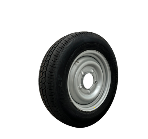 195 75 R16 ON 5 STUD RIM - LIVESTOCK TRAILER