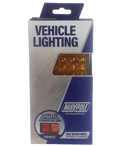 10-30V LED Double Module Lamp - Ifor Williams Replacement