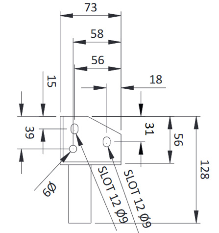 Ifor Williams HB401, HB505, HB510 & 510XL, 610 Pair of Front Ramp Hinge Pins (LH + RH)