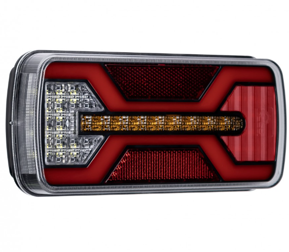 LED Rear Tail Light X-SPIDER 1 - L2425 (position, stop, reflector, turn signal, reversing light)