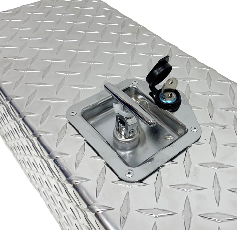 Small Lockable Aluminium Trailer Toolbox 660x230x235mm(26″ x 9″ x 9″)