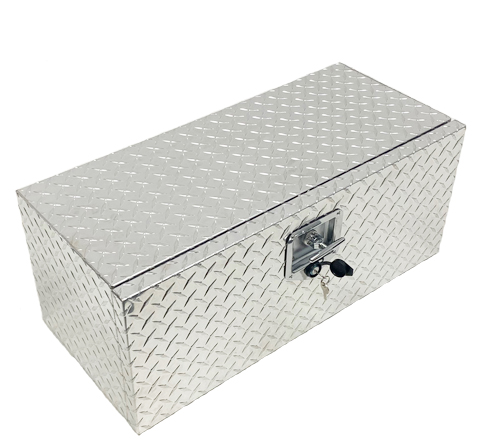 Medium Lockable Aluminium Trailer Toolbox 715x295x320mm