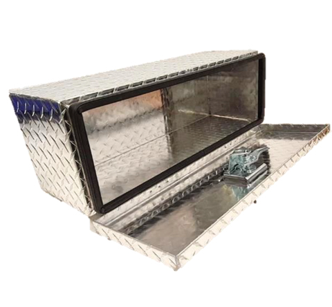 Medium Lockable Aluminium Trailer Toolbox 715x295x320mm