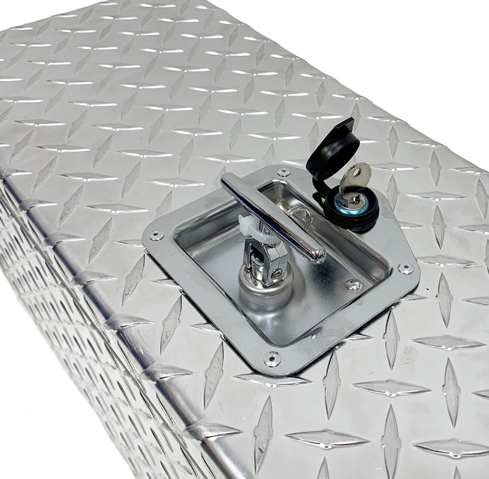 Medium Lockable Aluminium Trailer Toolbox 715x295x320mm