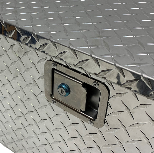 Large Lockable Aluminium Trailer Toolbox 810x372x370mm (32″ x 14.5″ x 14″)