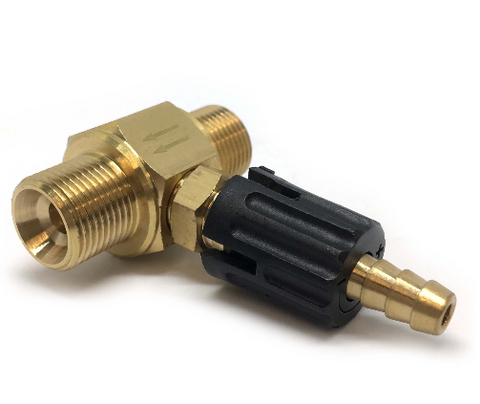 Adjustable Chemical Injector 3/8" (M/M) | 2.3mm Nozzle