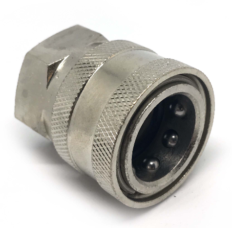 High Pressure Standard Female Quick Release Coupling 3/8" BSP Female