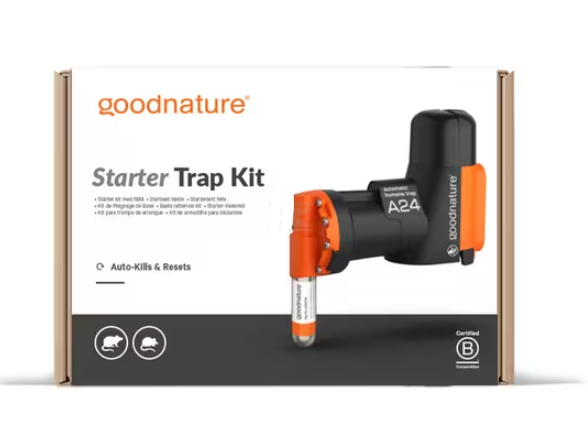 GOODNATURE A24 AUTO HUMANE RAT & MOUSE TRAP KIT TOXIN FREE