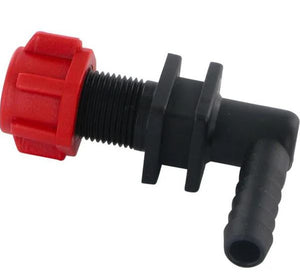 Arag nozzle holder assembly with hosetail and 1 nozzle holder (treaded cap) End