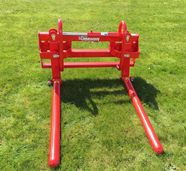 Nugent Bale Stacker With Matbro (Pin And Cone) Brackets