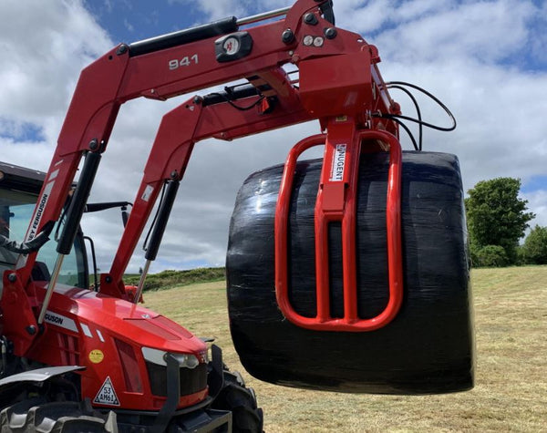 Nugent Bale Grab (Soft Hands) With JCB Tool Carrier Brackets