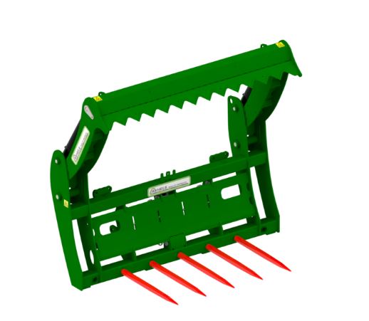 Cashel Bale Shear / Plastic Catcher with JCB Tool Carrier Brackets