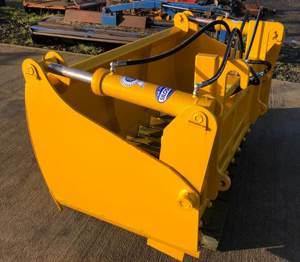 Johnston Brothers 5FT 10" Shear Grab With JCB Q Fit Brackets