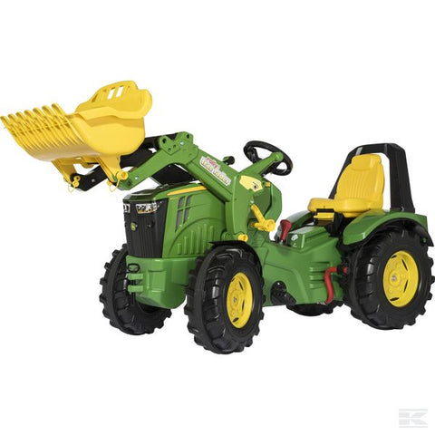 X-Trac JD 8400R with frontloader and brake