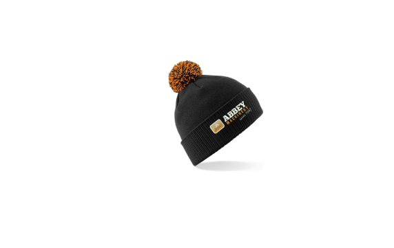 Abbey Machinery Beanie Hat With Ball