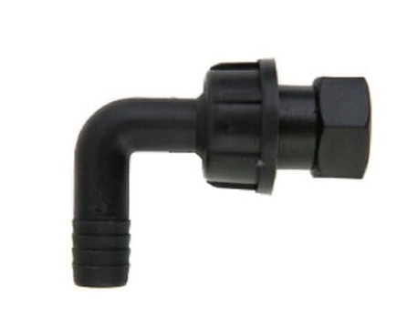 90 Boom connector with nut 1/2"