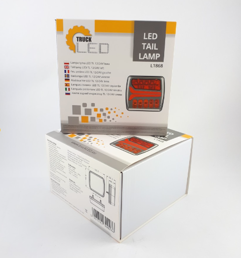 LED TAIL LAMP  12/24V left + RIGHT  (L1868/L1869)