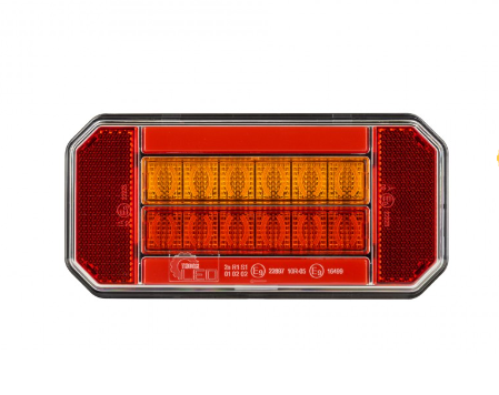 Compact LED Tail lamp SET 12/24V Dynamic Indicator (Left + Right Light Included)