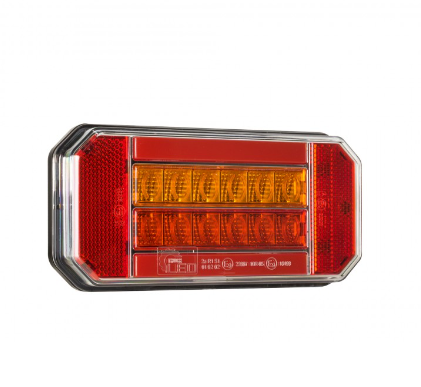 Compact LED Tail lamp SET 12/24V Dynamic Indicator (Left + Right Light Included)