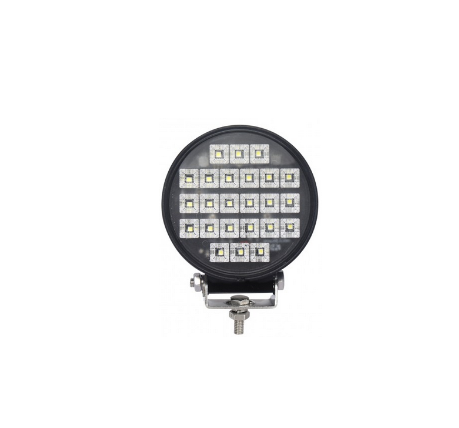 Round LED Work Lamp 24 LED's 3600LM With ON/OFF Switch