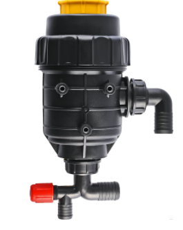 Suction filter with a shut-off valve 32mm Hose Tail