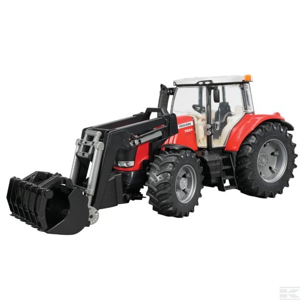 Massey Ferguson 7600 with front loader Scale Model 1/16