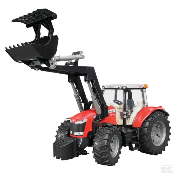 Massey Ferguson 7600 with front loader Scale Model 1/16