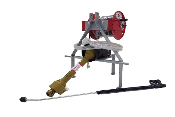 AR PTO TRACTOR WASHER COMPLETE WITH REEL AND 100FT OF HOSE