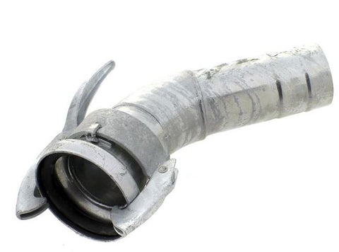 Perrot Female 4" 45° elbow hose tail