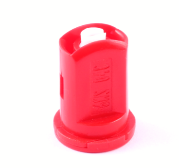Red 110 - 04 Air-induction flat fan nozzle With Ceramic Tip (Very high wear resistance)