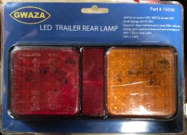 Lamp Rear Trailer 3 in 1 LED 10-30V 194x94x30mm