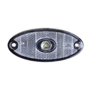 Nugent Clear LED Oval Marker Light
