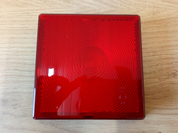 Ifor Williams Square Tail Light Lens For Rubber Lamp