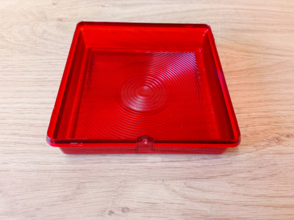 Ifor Williams Square Tail Light Lens For Rubber Lamp