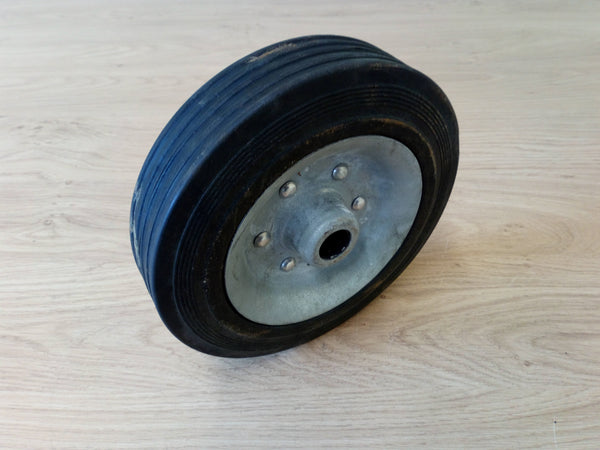 Solid Rubber Small Jockey Wheel, Replacement Wheel 200 x 56mm