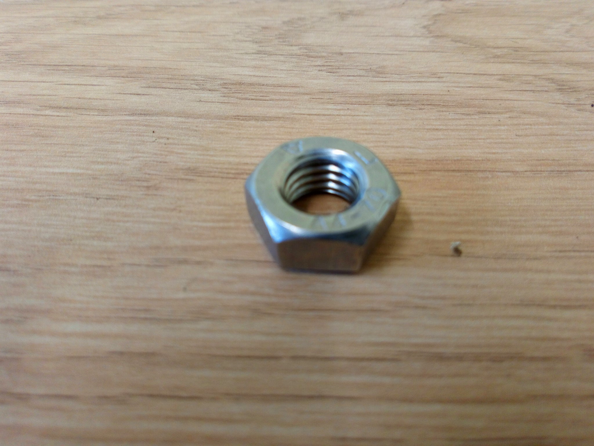 Left Hand M10 Stainless Steel Nut