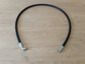 5FT 3/8 Hydraulic Hose With 3/8 90 BSP Female / 3/8 Straight BSP Female