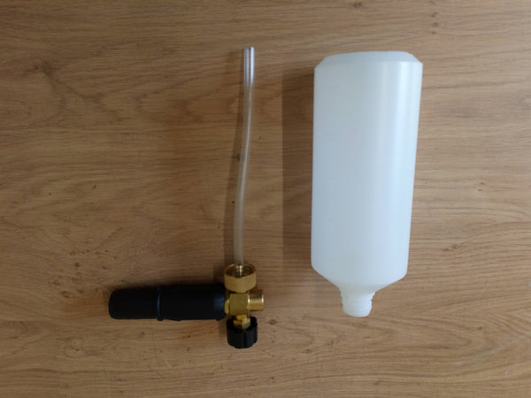 Foam Injector Head With 1L Bottle