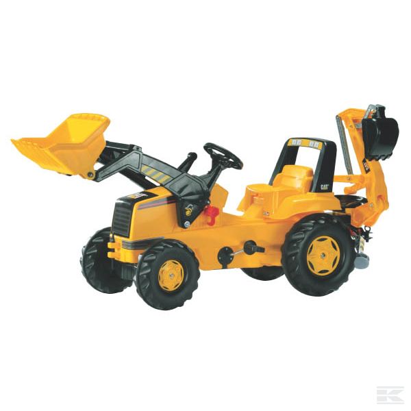 CAT Trac with front loader and backhoe