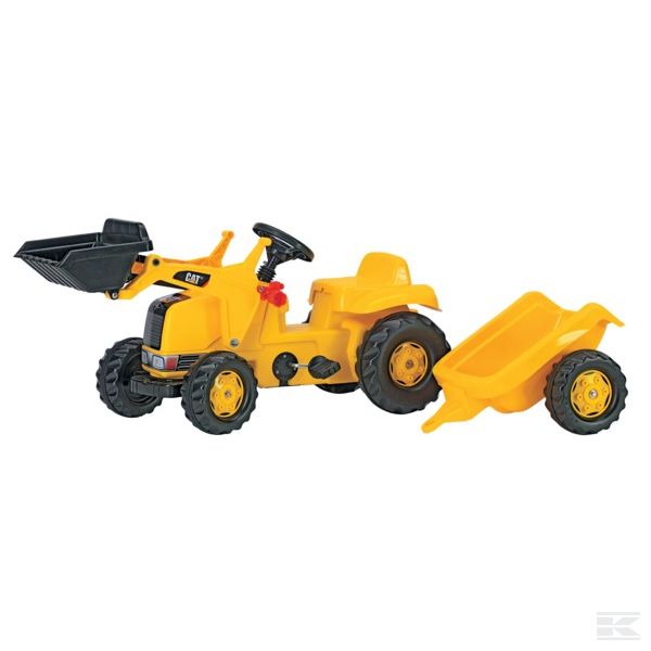 RollyKid JCB with front loader and trailer